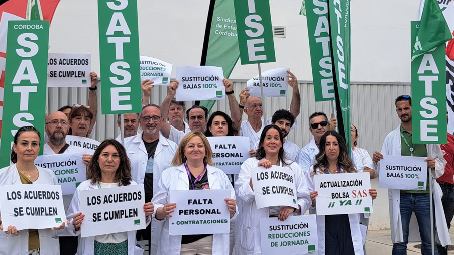 Protesta por falta de personal